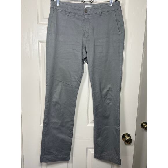 DL1961 Kent Casual Straight Chino Piccard Grey Pant Men's Size 33 - Picture 1 of 9